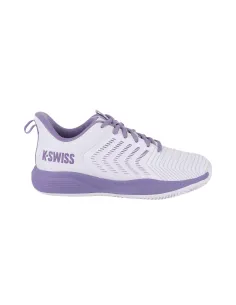 Kswiss Ultrashot Light Clay Blanc Violet Femme | Ofertas de Padel